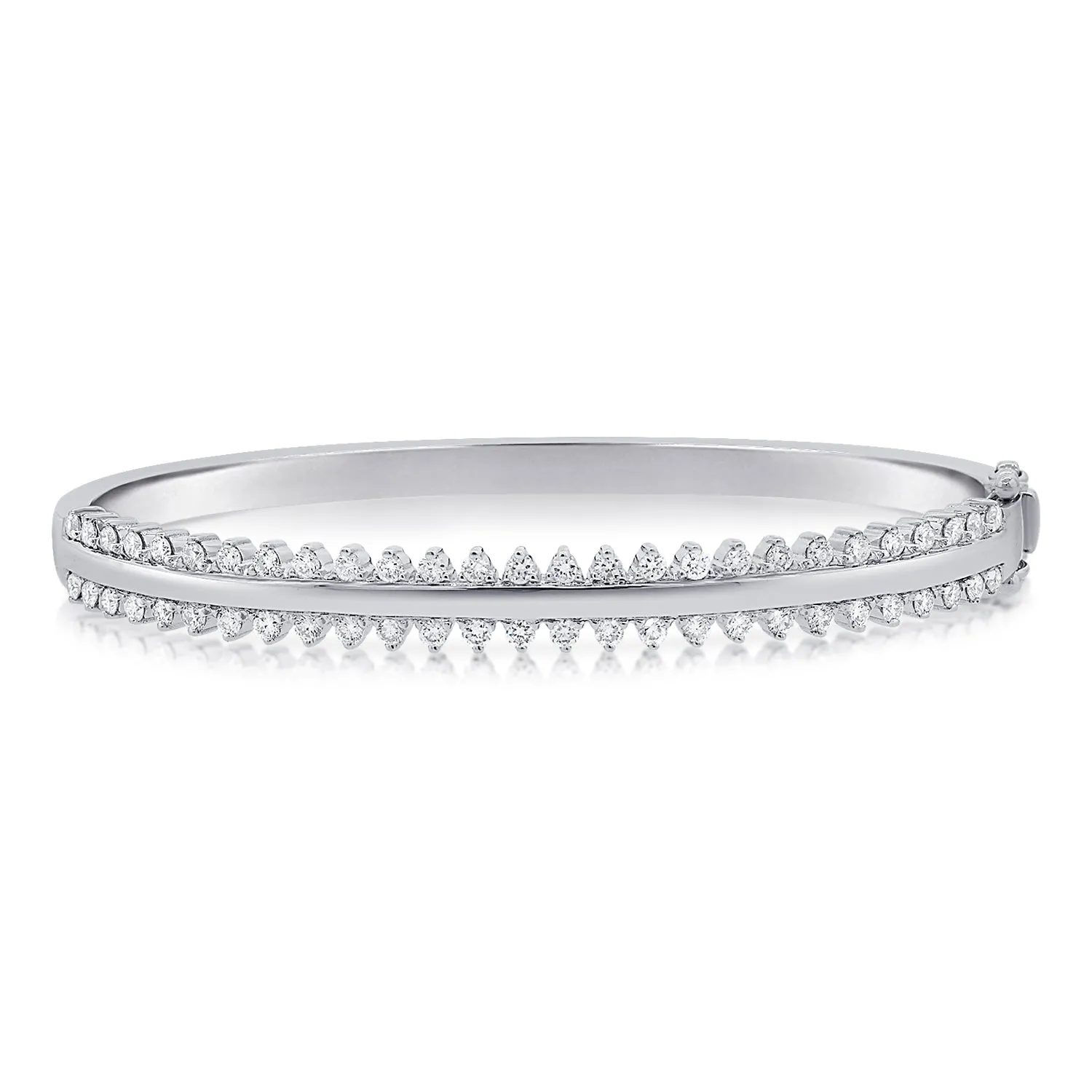 14k Diamond Fashion Bangle