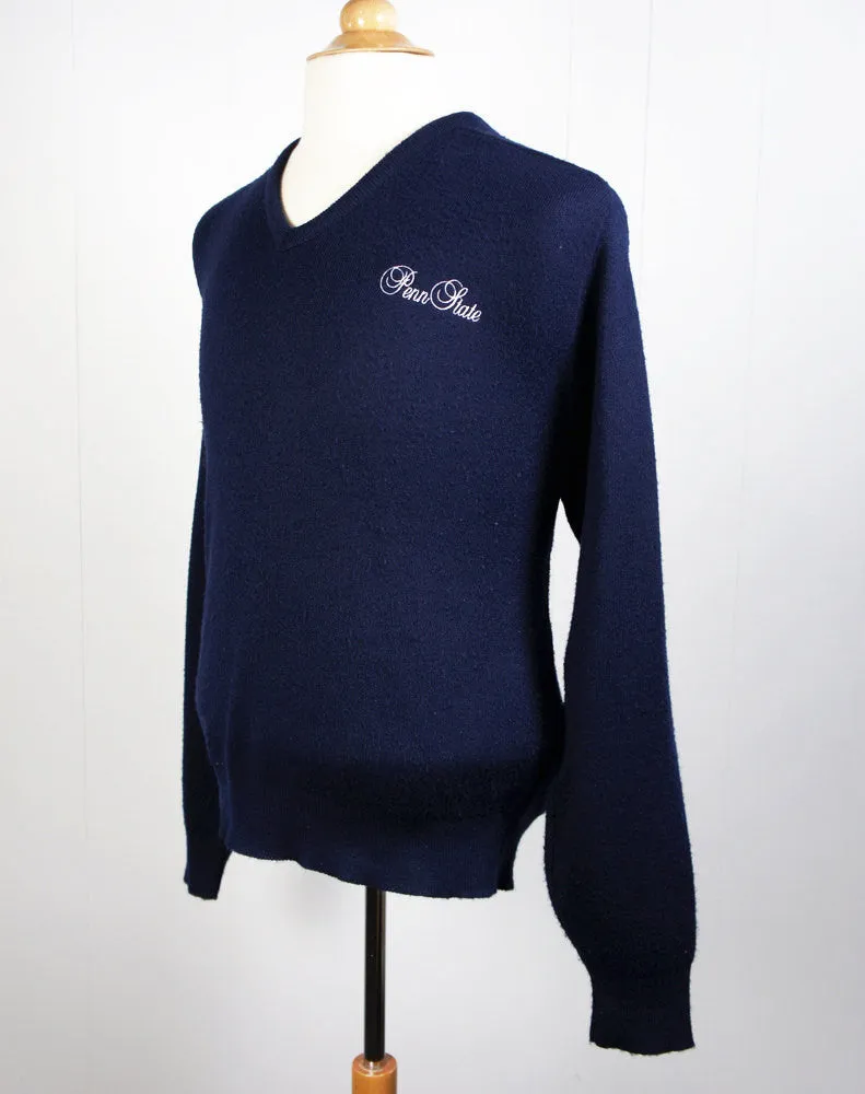 1970's Penn State University Sweater - Size L