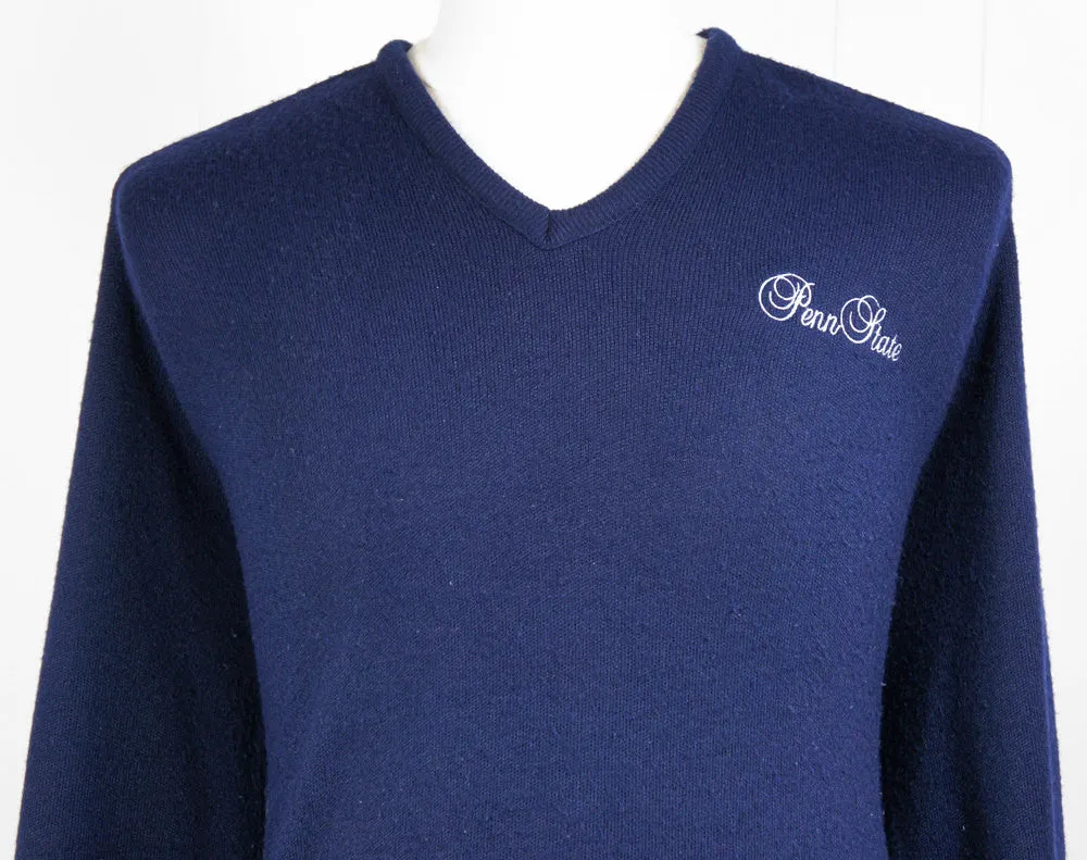 1970's Penn State University Sweater - Size L