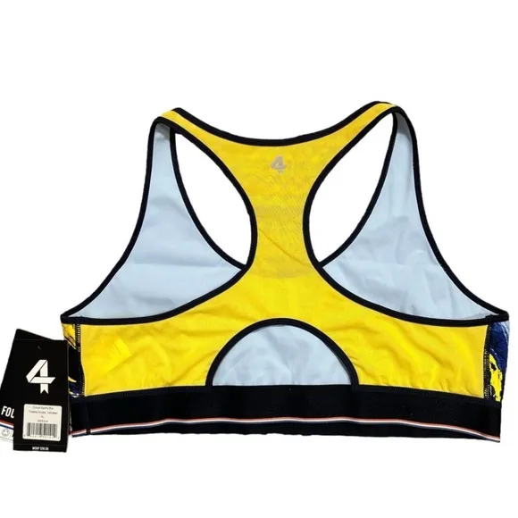 #216 FOURLAPS Circuit Sports Bra- color Deep teal &amp; dark ivy