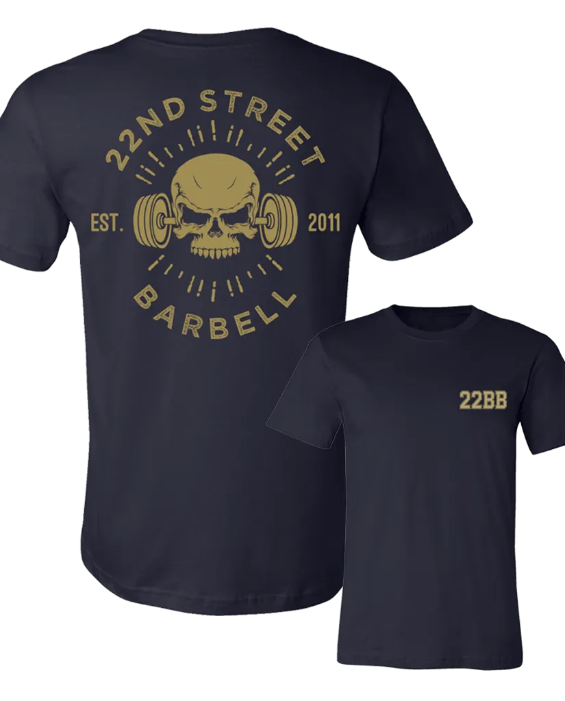 22BB "GOLD SKULL" Tee