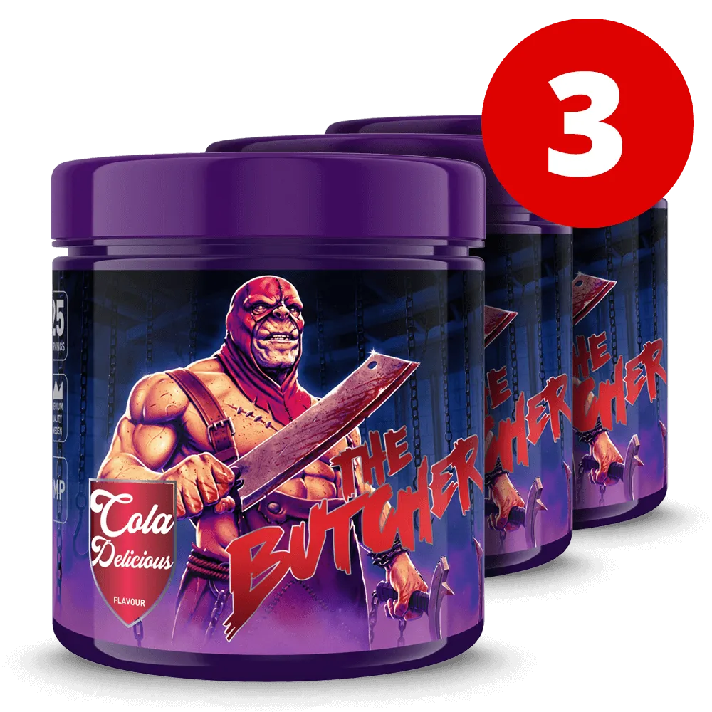 3 x The Butcher - 425g.