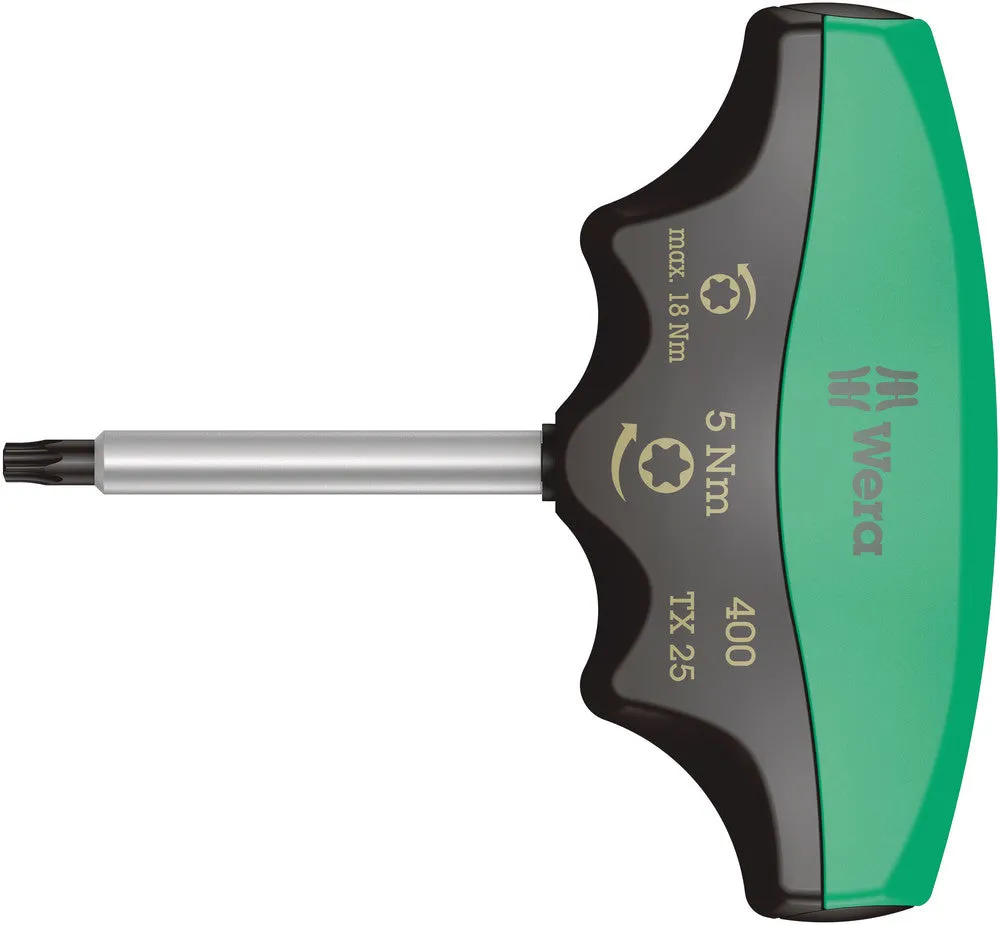 400 TX Torque-indicator, TX 25 x 5.0 Nm