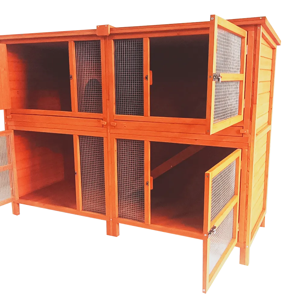 5ft Double Hutches