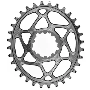 Absolute Black - Oval Premium SRAM DM Boost (148) NW Chainring - 3mm Offset