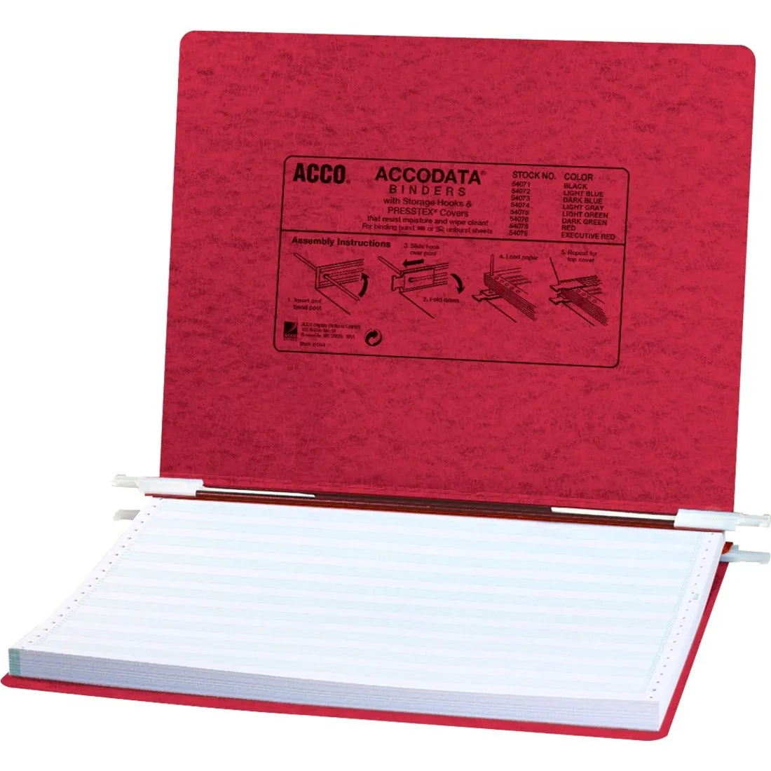 Acco PRESSTEX Unburst Sheet Covers