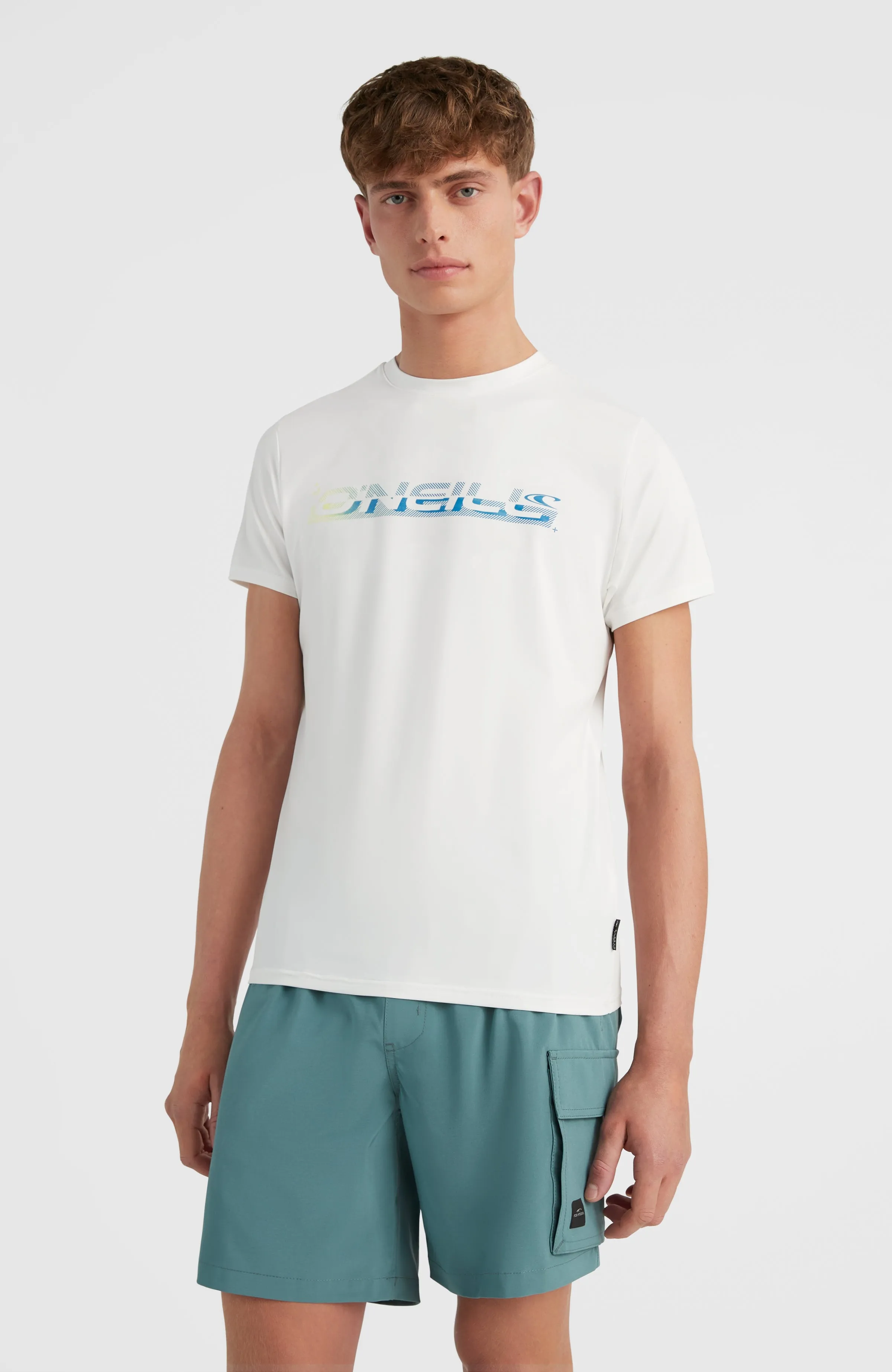 Active Logo T-Shirt | Snow White