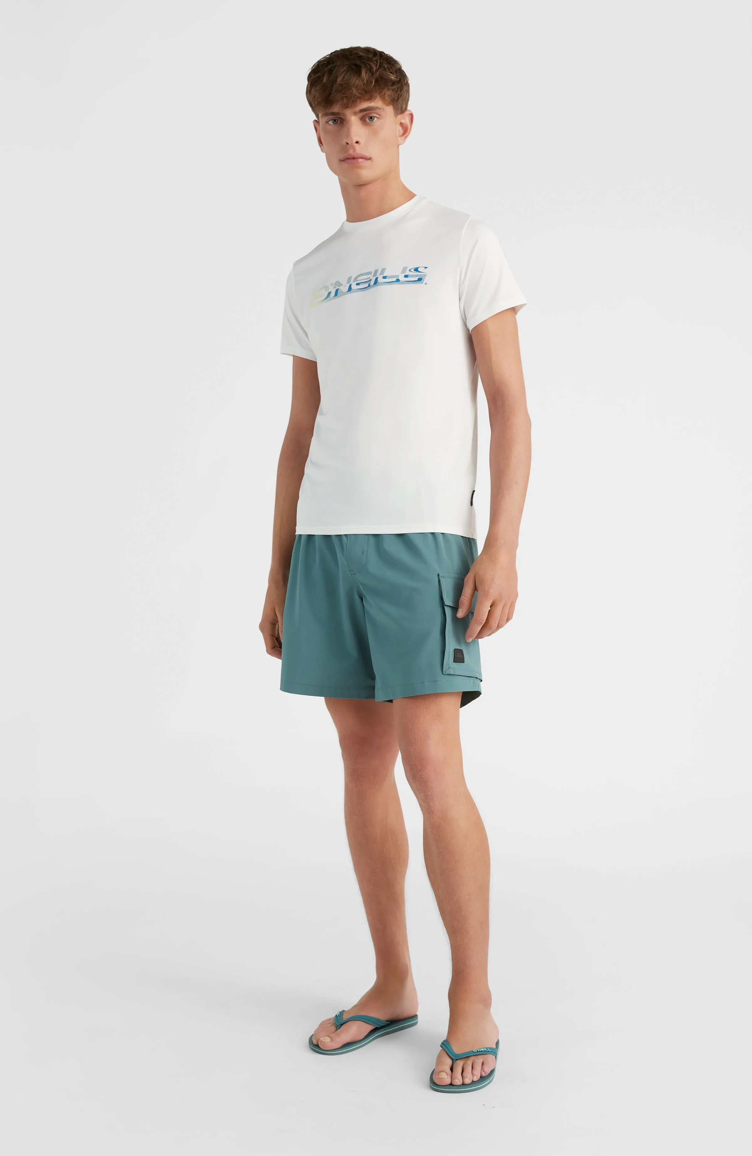 Active Logo T-Shirt | Snow White