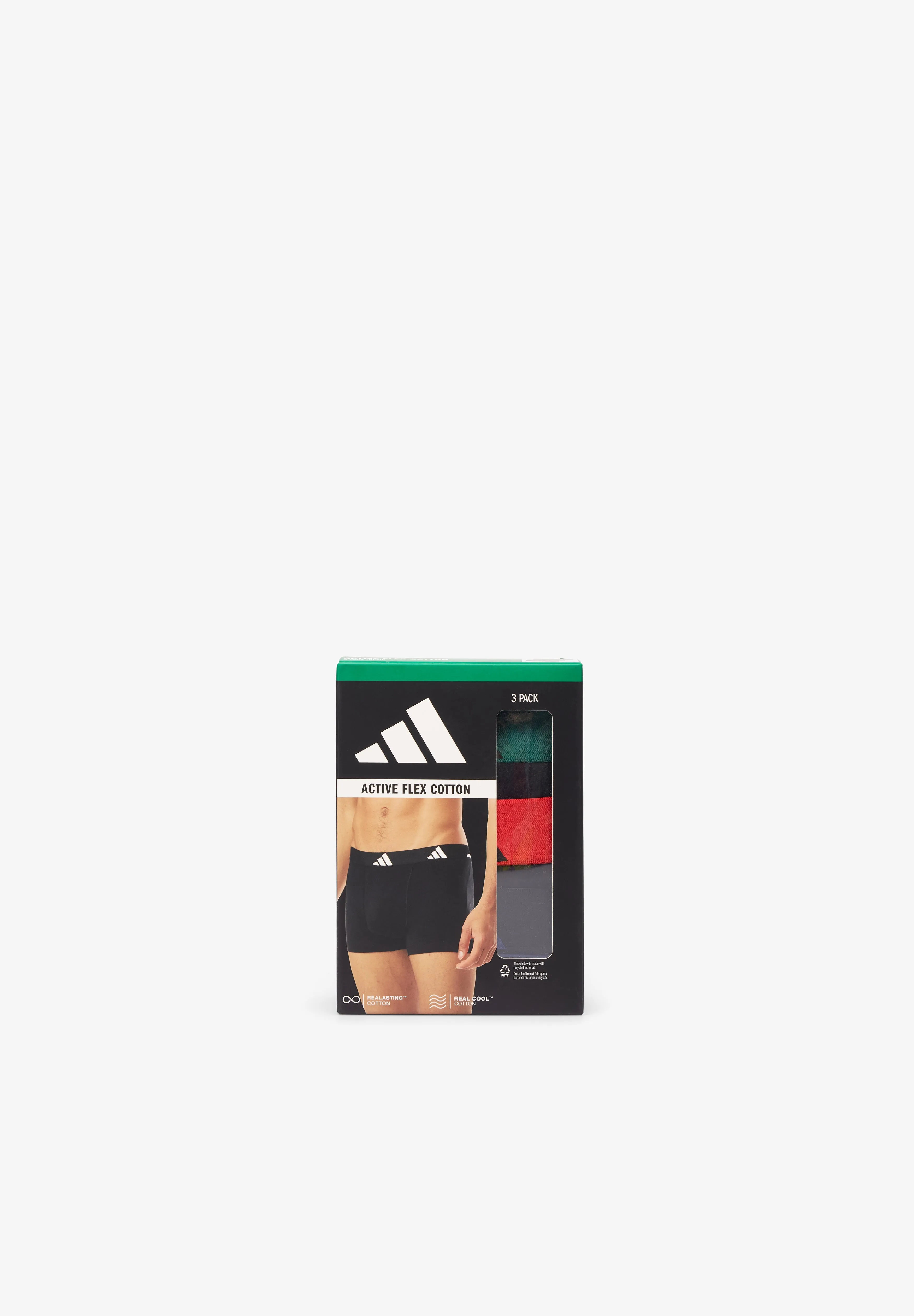 ADIDAS      | TRUNK 3PACK ACTIVE FLEX COTTON