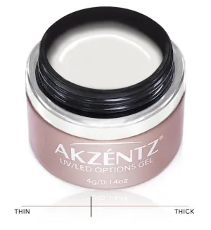 Akzentz Options Soak-Off Gel - Sculpturing White