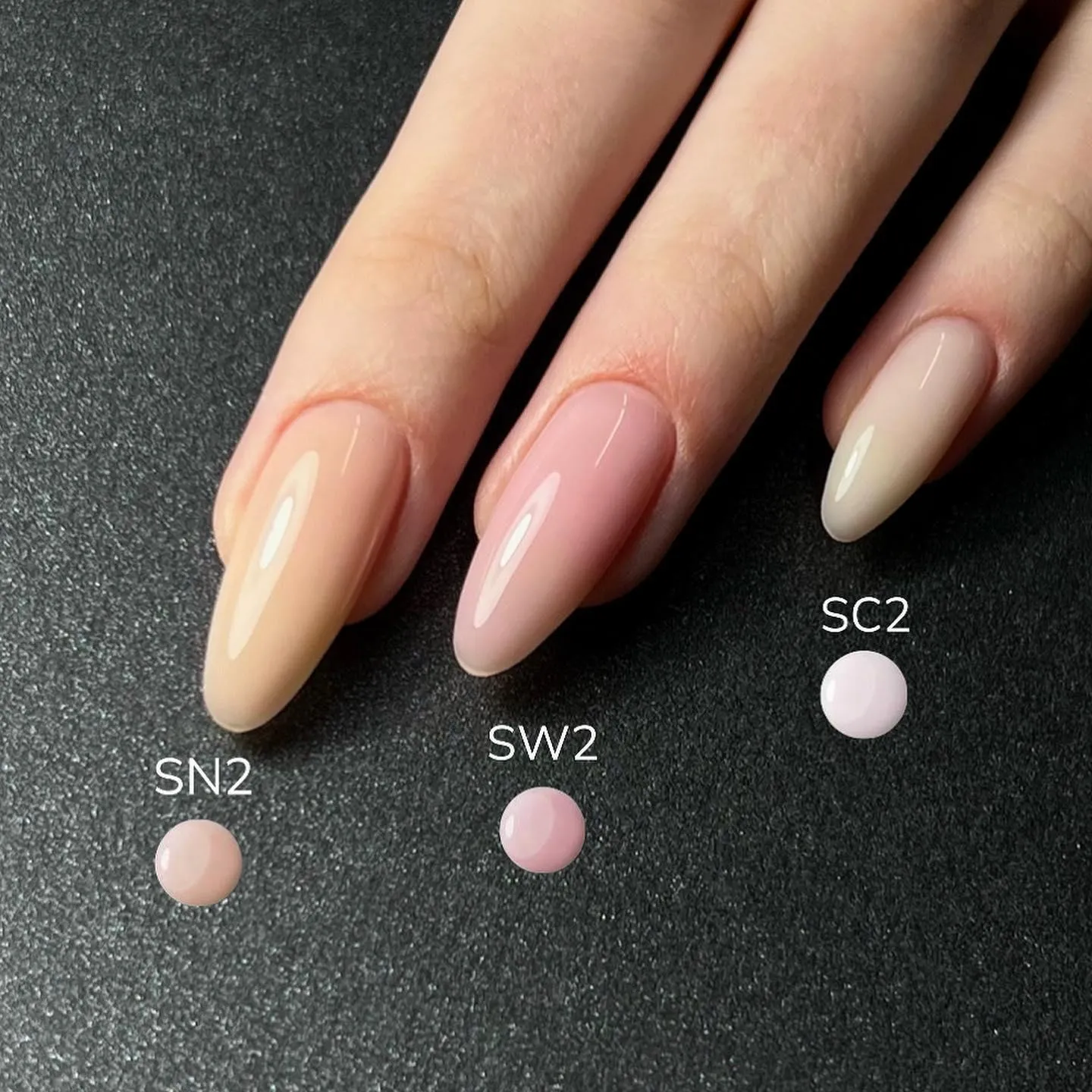 Akzentz Pro-Formance Hard Gel - Trinity Shades - Warm SW2