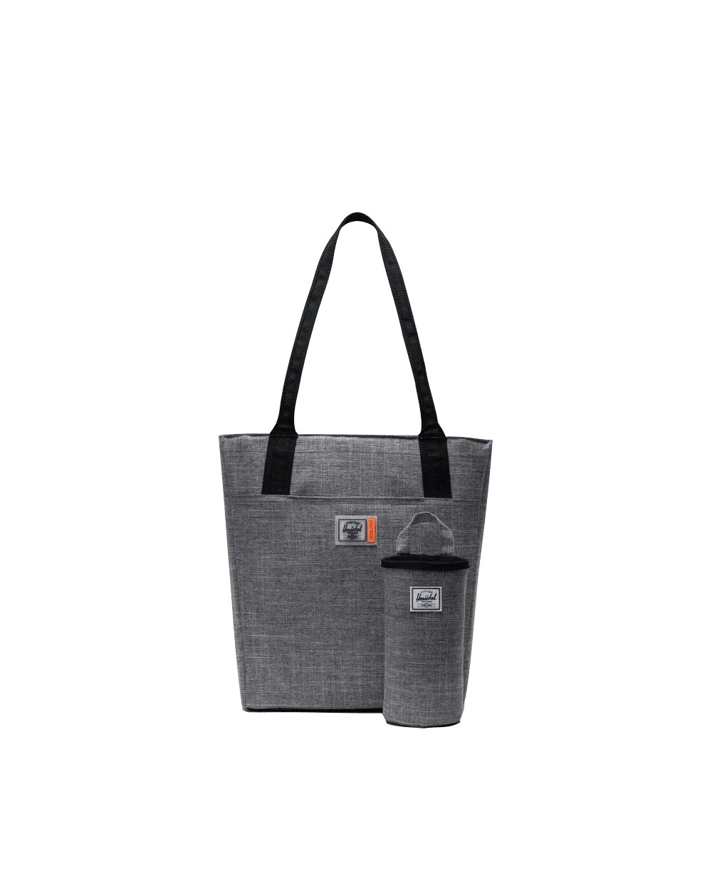 Alexander Zip Tote Small Raven Crosshatch | Insulated