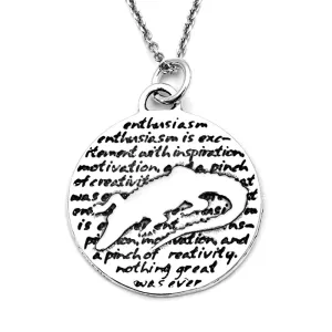 Alligator Necklace (Enthusiasm)-D74