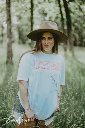 Alpha Chi Omega Simple Star PR Tee
