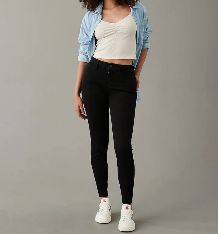 American Eagle “curvey super high rise jegging” jeans - 0