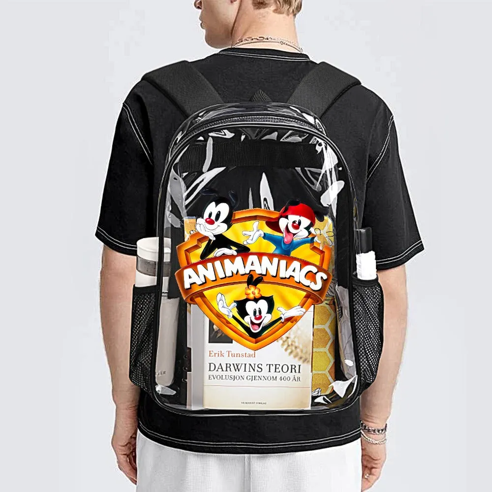 Animaniacs Transparent Backpack 17 Inch