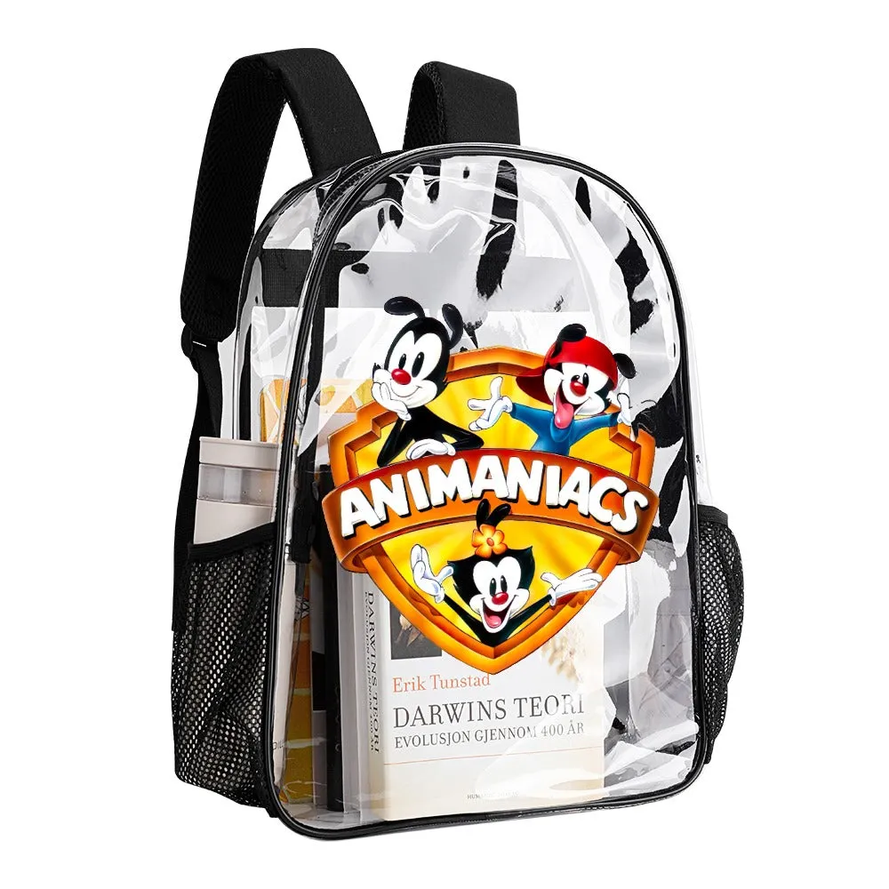 Animaniacs Transparent Backpack 17 Inch