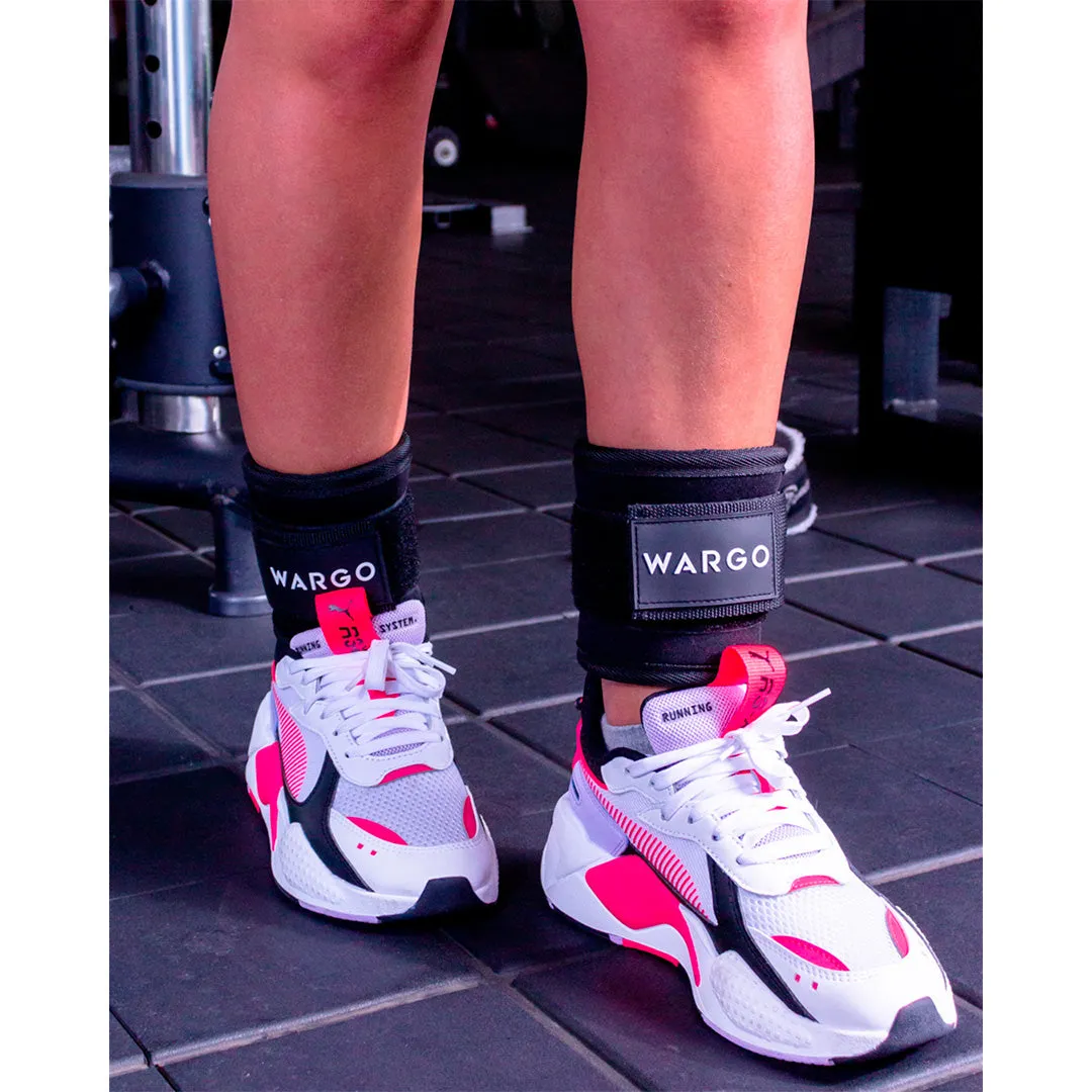 ANKLES PARA GYM - CYAN