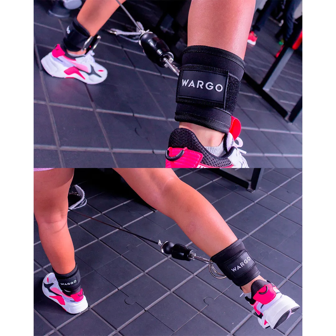 ANKLES PARA GYM - CYAN