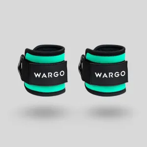 ANKLES PARA GYM - CYAN