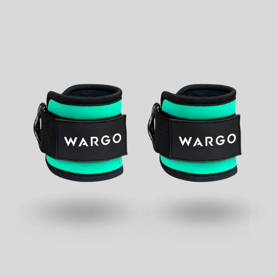 ANKLES PARA GYM - CYAN