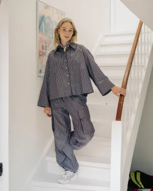 Anna Vilma - Marcella - Brown Margot Stripe
