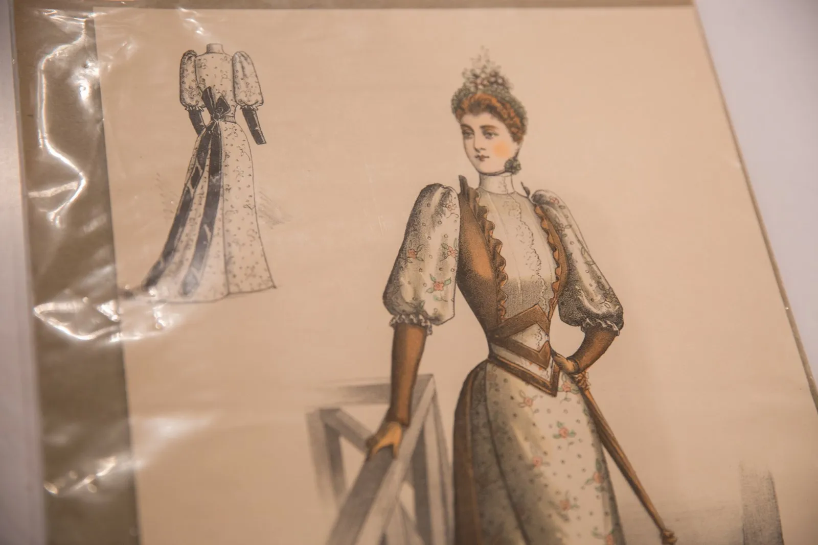 Antique L'Arte De Le Mode Print