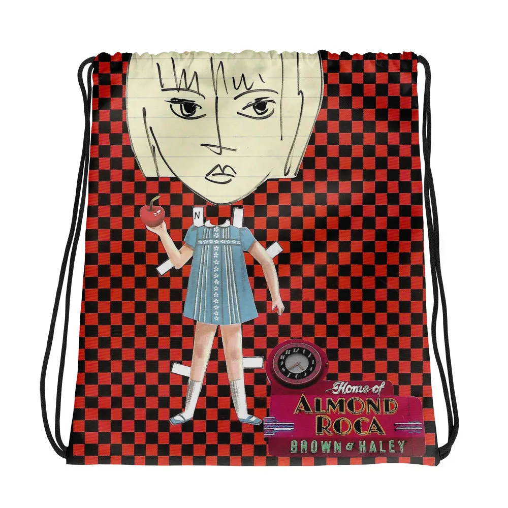 Apple - Drawstring bag