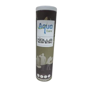 AQUA CARE NOLLA MILITARY WET WIPES 10s