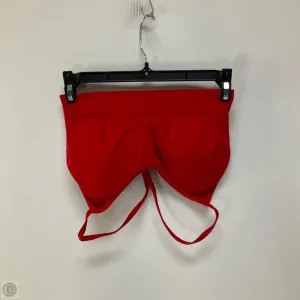 Athletic Bra By Gym Shark In Red, Size: M