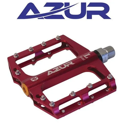 Azur Clutch Pedals Alloy 9/16 Various Colours