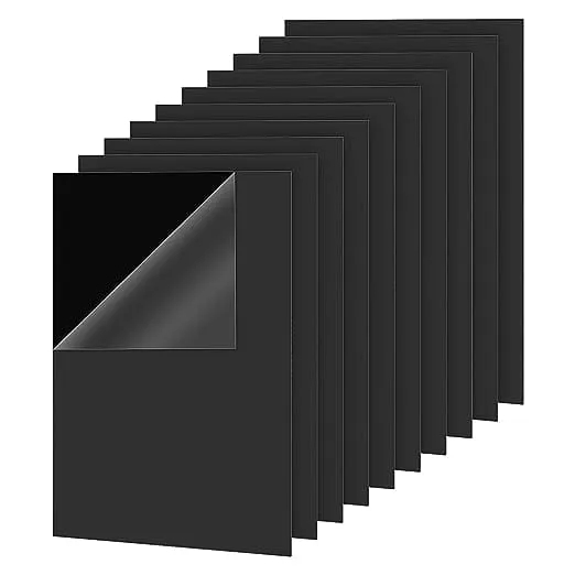 Backing Black Paper Board Sheet Pack Of 100