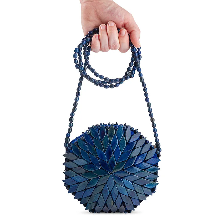 Bali Round Crossbody Bag - Blue