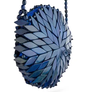 Bali Round Crossbody Bag - Blue