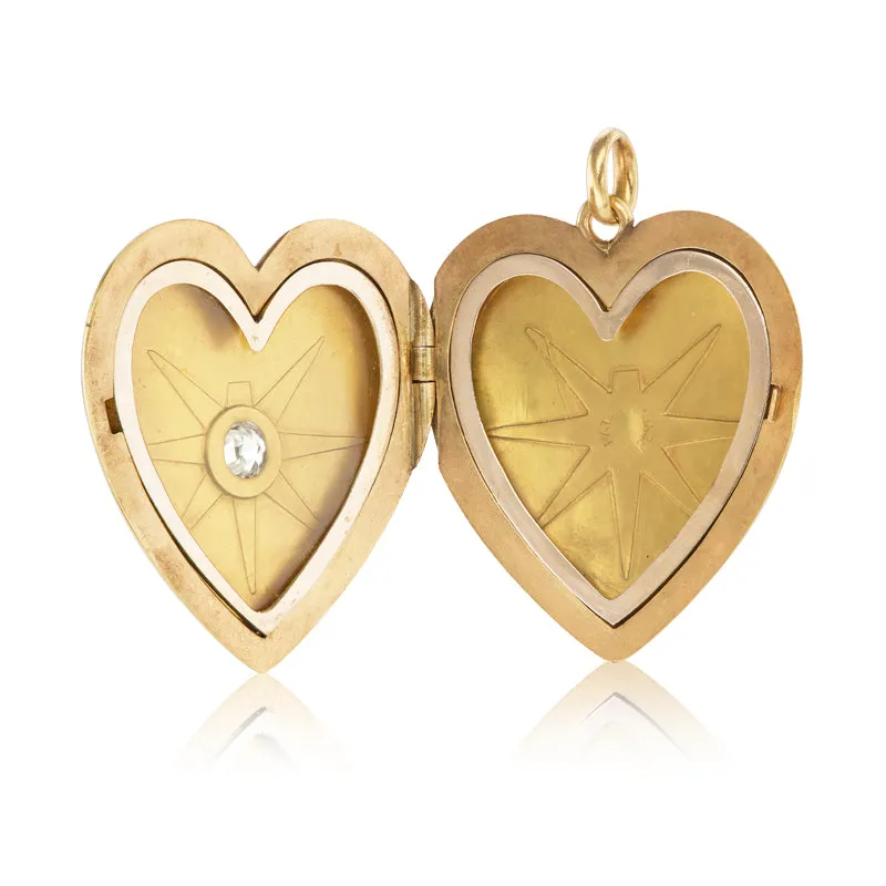 Bardot Heart Locket Pendant