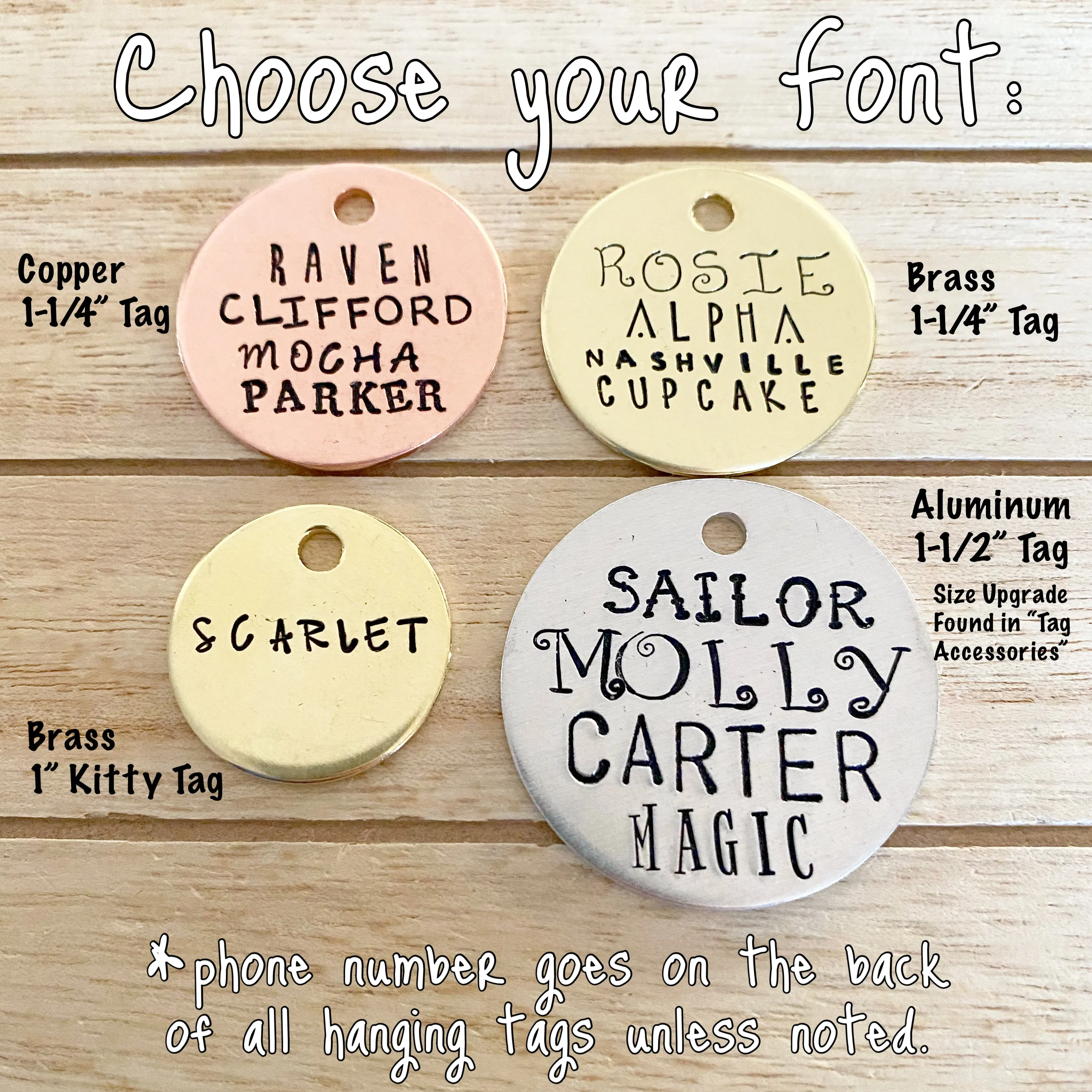 Beach Choice - Kitty Tag