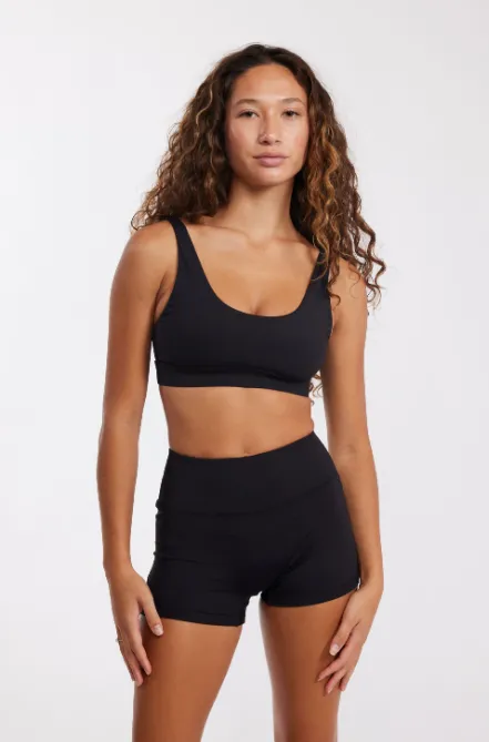 BENOA24 SPORTS BRA - BLACK