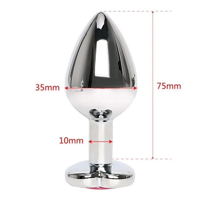 Bijoux Anal Diamant Fleur Simple
