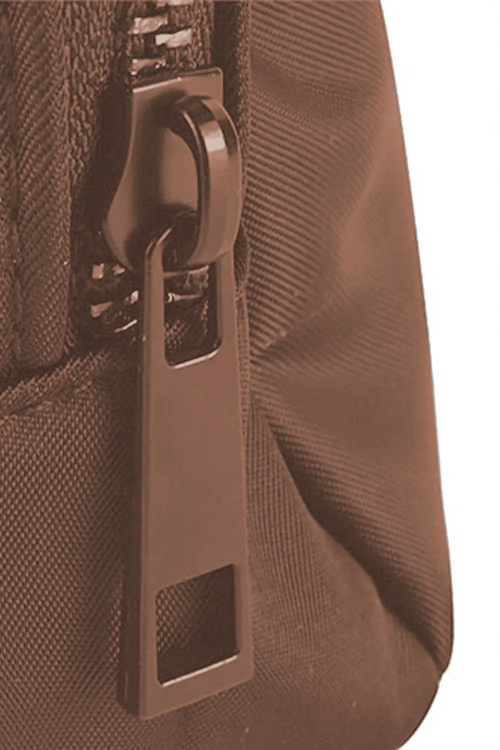 Black Waterproof Zipped Crossbody Chest Bag 20*5*14cm