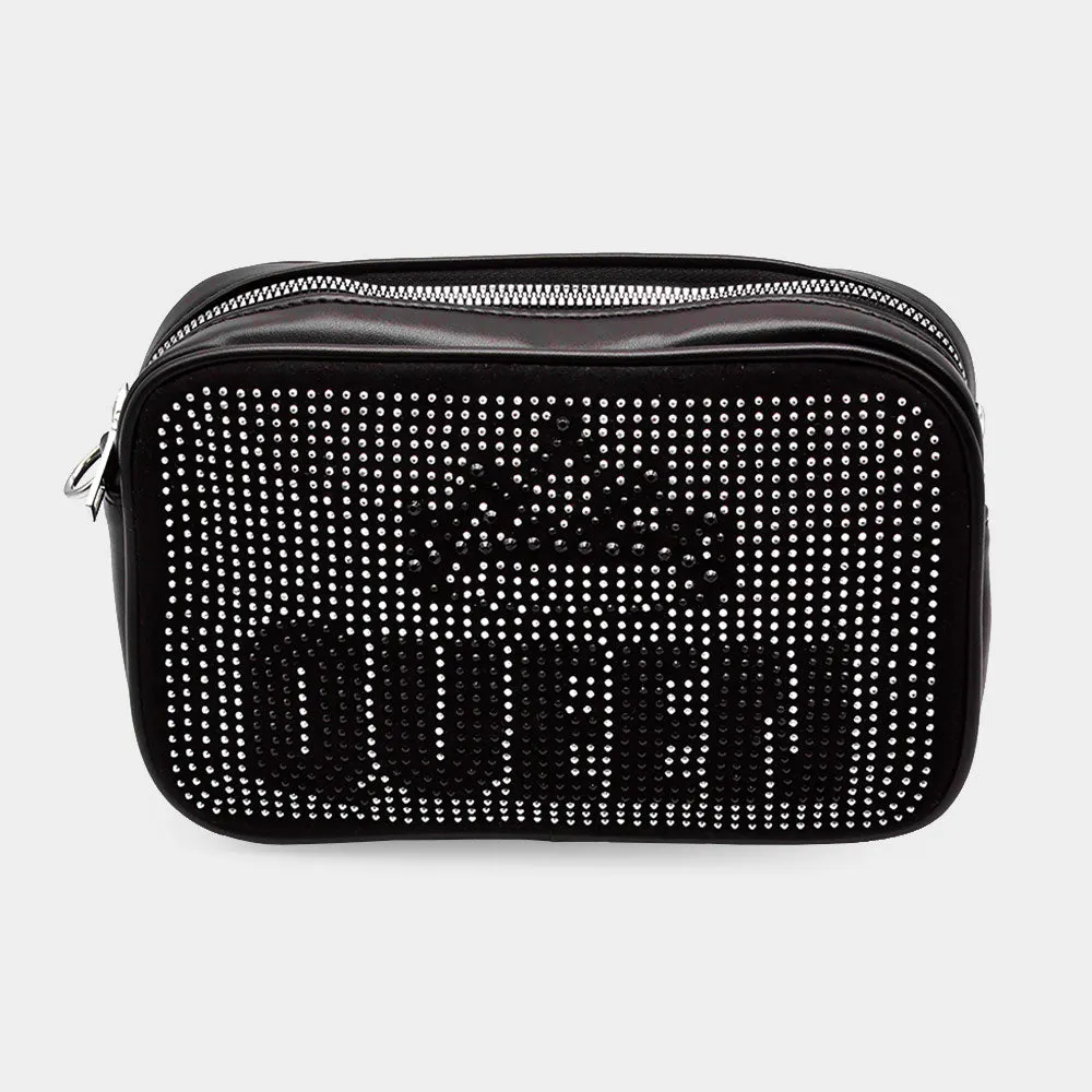Bling Queen Message with Crown Crossbody Bag | Queen Products | Bling Products | FSB12150