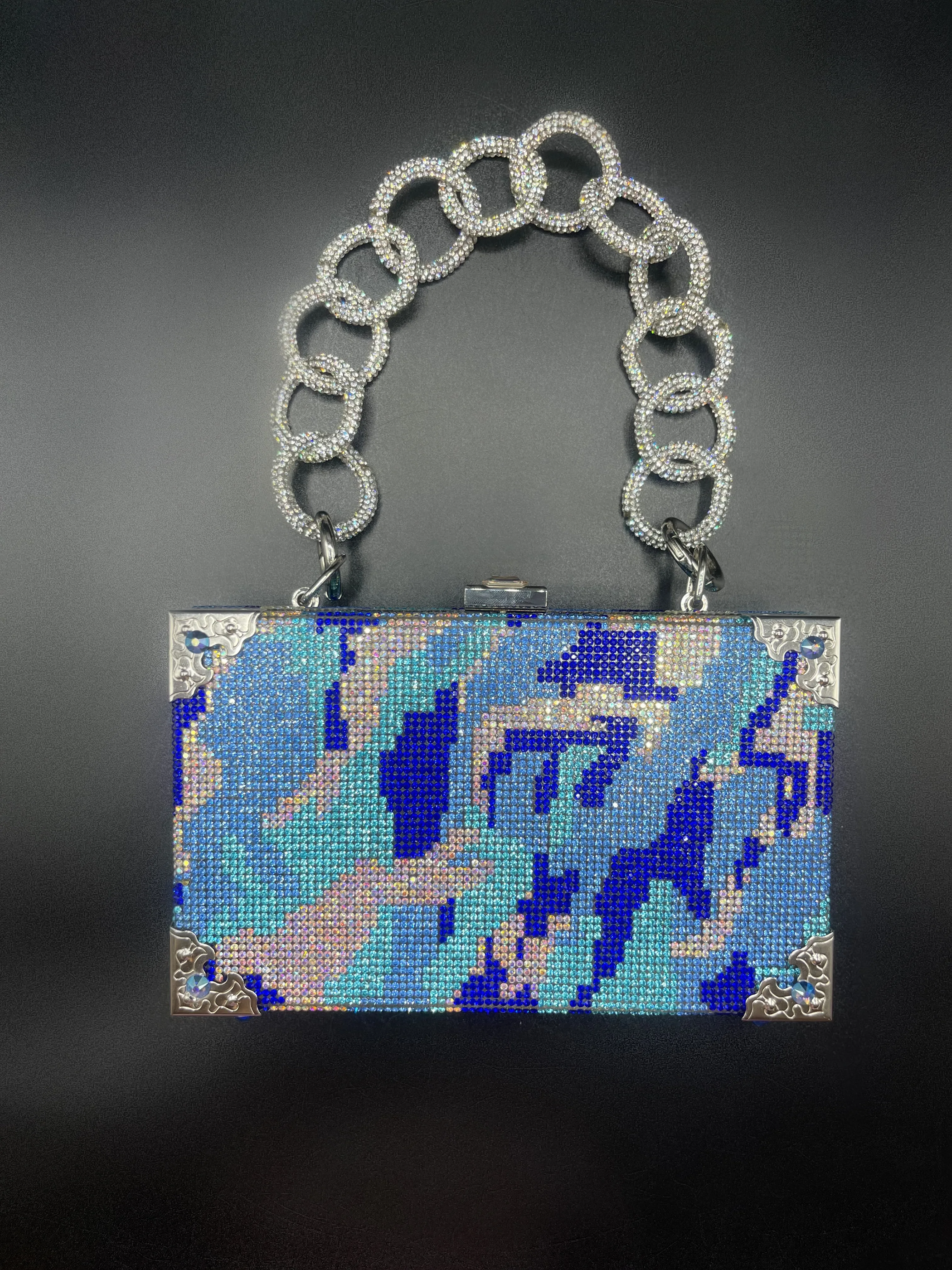 Blue AB Camo Glam