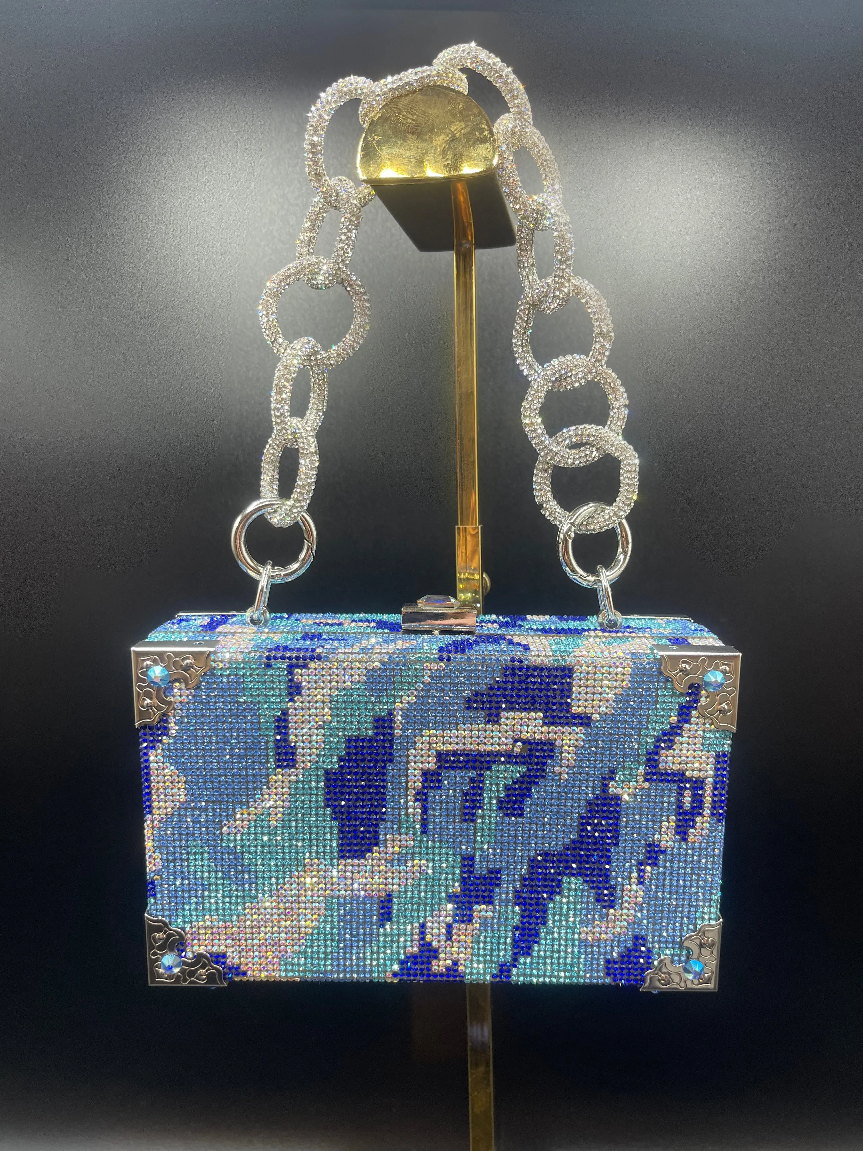 Blue AB Camo Glam