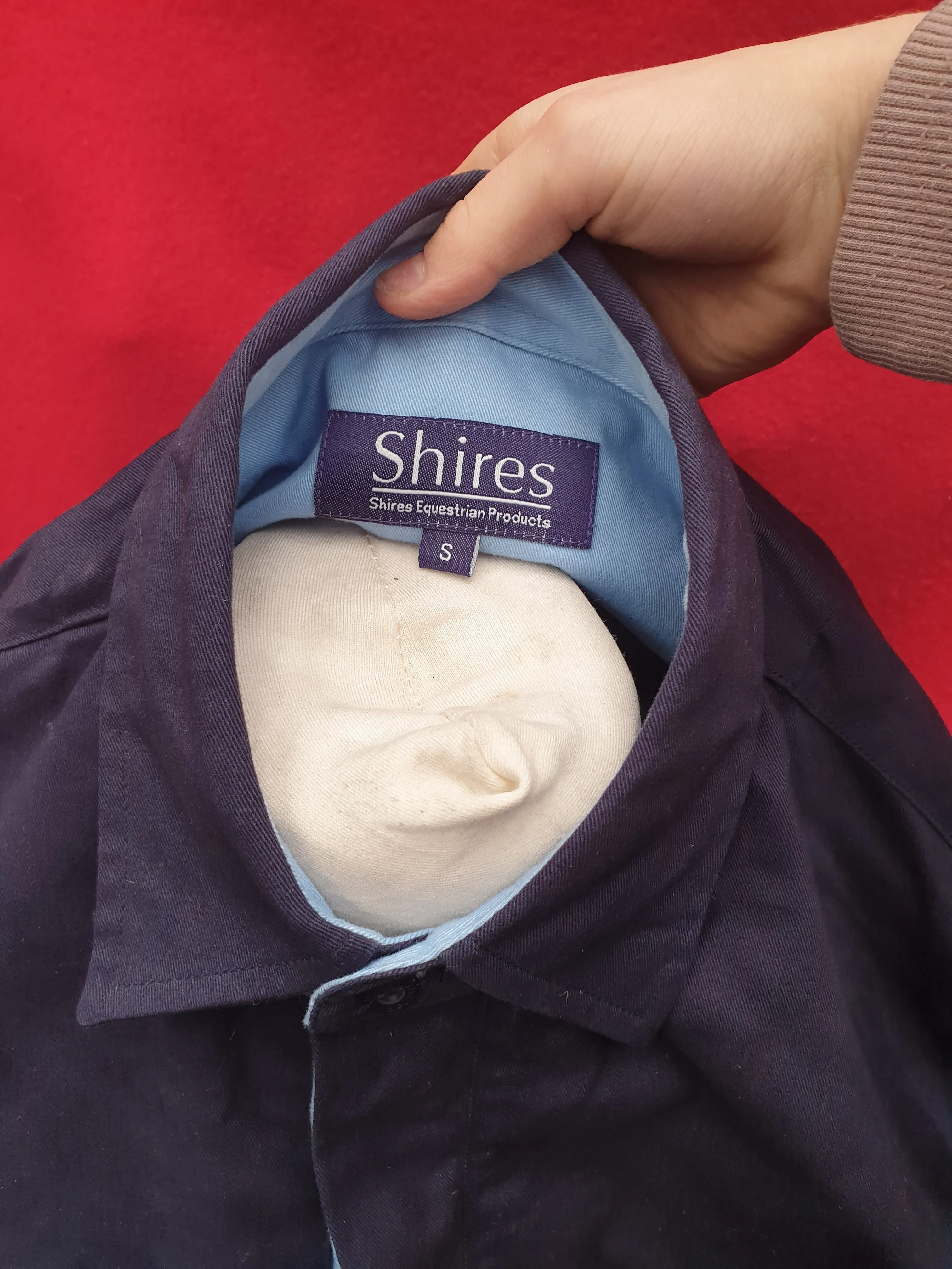 Blue shires shirt size: small (FREE POSTAGE)