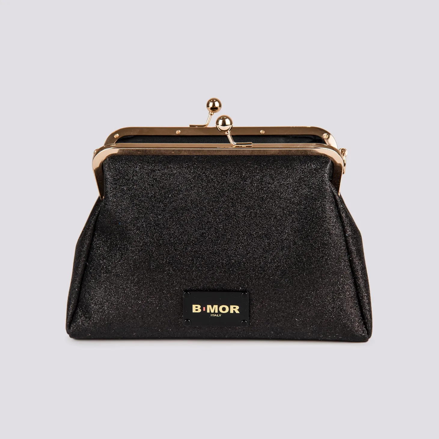 Borsa Clutch Shiny GLITTER Barbie Black
