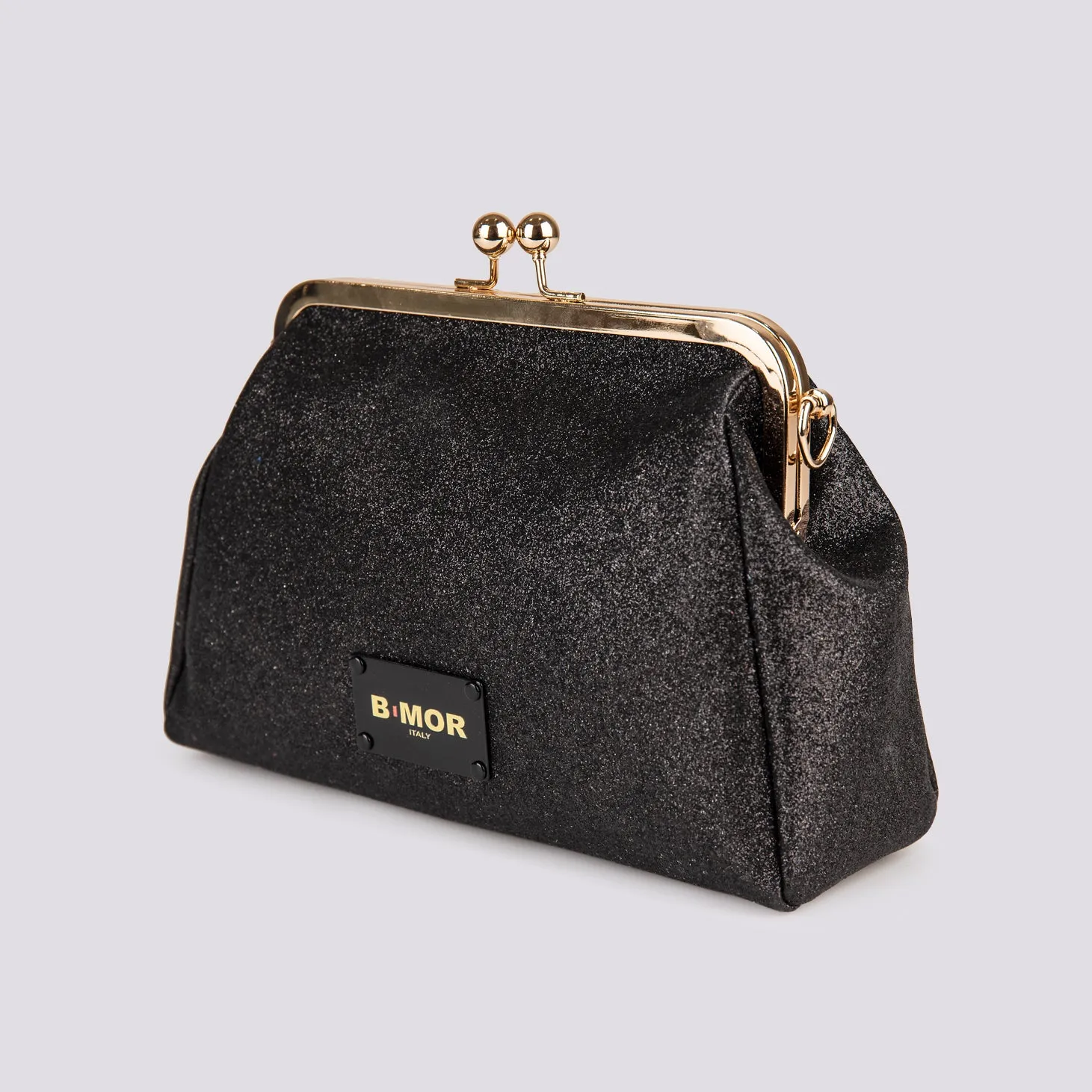 Borsa Clutch Shiny GLITTER Barbie Black