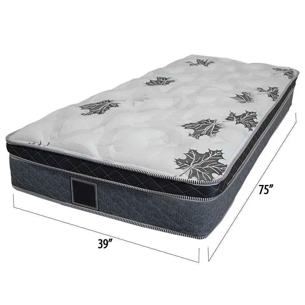 Both simple box spring mattress 16 inches - Barton Collection
