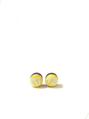 BOTÓN DE AZÚCAR - Small Studs- Lemon Slice