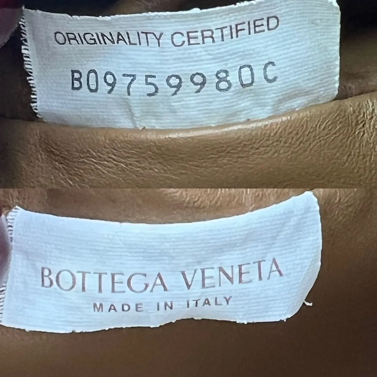 Bottega Veneta Mini Pouch Beige Leather Crossbody Clutch Bag