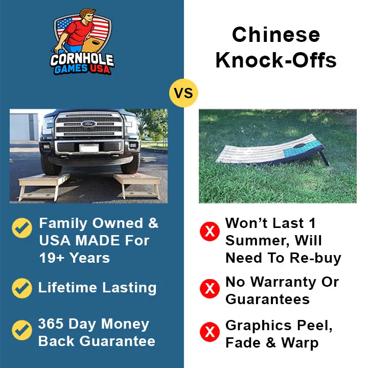 Brick Flag Professional Cornhole Boards