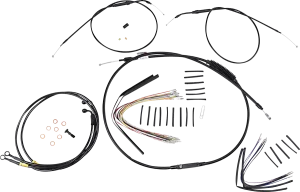 Burly Brand B30-1196 T-Bar Cable and Brake Line Kit - 14in.